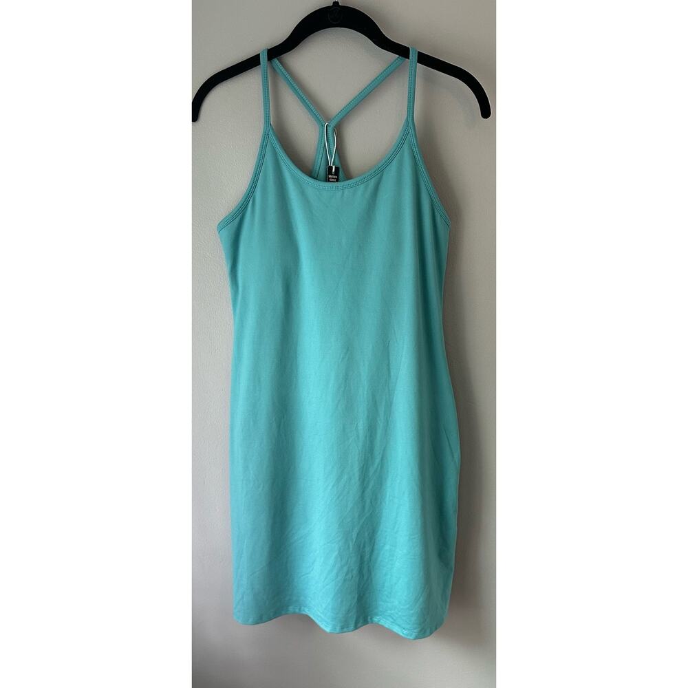 Kyodan Outdoor Womens Size  Small Active Dress Green Stretch Padded Bra Shorts